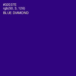 #32037E - Blue Diamond Color Image
